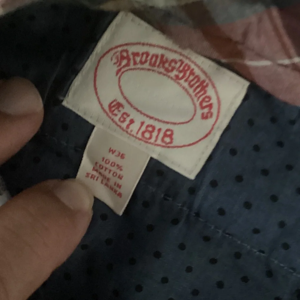 Brooks Brothers Plaid Madras Patchwork Shorts - size 36